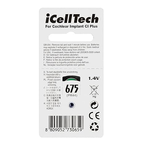 ელემენტები icellTech 675 იმპლანტ +